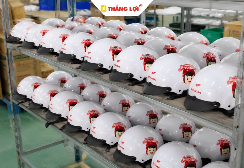 Nguyên liệu mũ bảo hiểm trẻ em đạt chuẩn an toàn chất lượng
