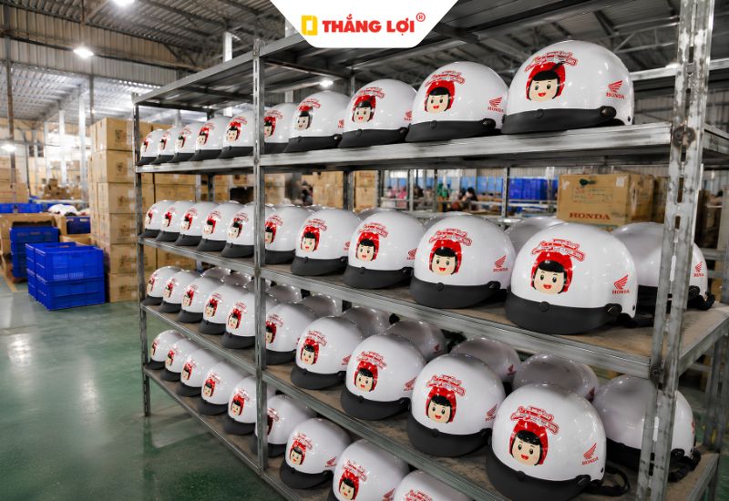 Sản xuất nón bảo hiểm trẻ em số lượng lớn theo yêu cầu