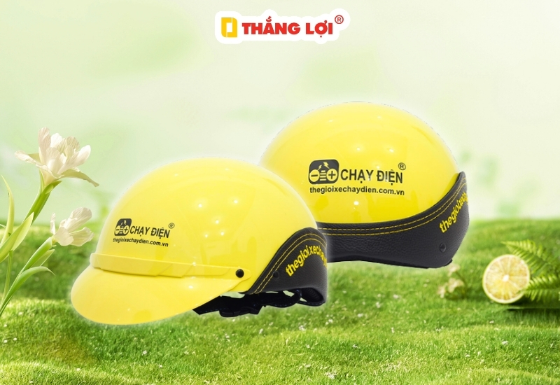 Nón bảo hiểm thương hiệu Thế giới xe chạy điện