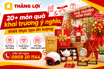 Top 20+ món quà khai trương ý nghĩa, thiết thực và dễ tạo ấn tượng