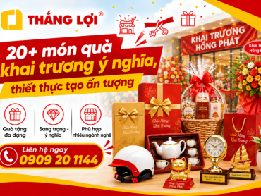 Top 20+ món quà khai trương ý nghĩa, thiết thực và dễ tạo ấn tượng