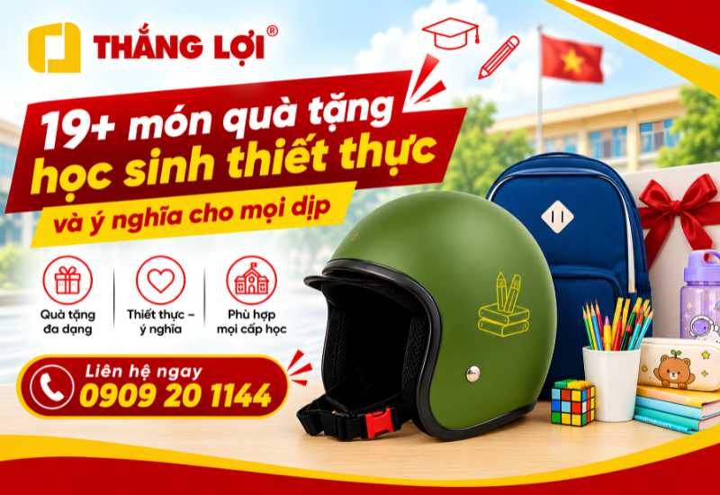 Quà tặng học sinh ý nghĩa, thiết thực cho mọi dịp dễ đặt số lượng lớn