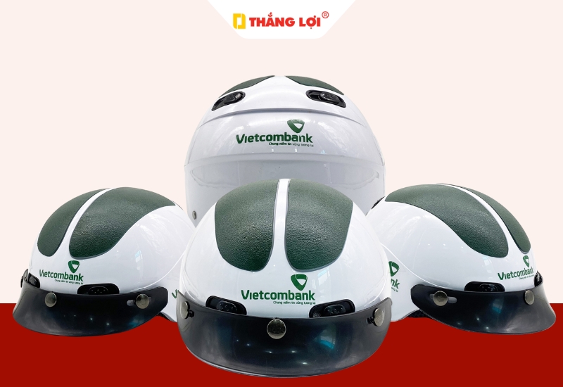 nón bảo hiểm nửa đầu Vietcombank