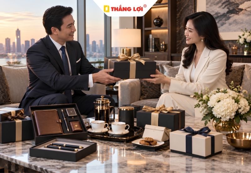 Lưu ý khi đặt và trao quà tặng khách hàng VIP đúng cách