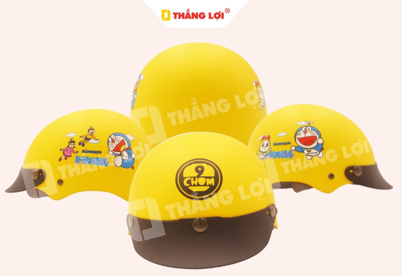 Nón bảo hiểm trẻ em 9CHUM DORAEMON