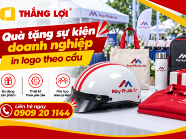 Quà tặng sự kiện doanh nghiệp cao cấp, độc đáo in logo theo cầu