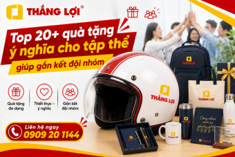 Top 20+ món quà tặng ý nghĩa cho tập thể thiết thực và dễ ghi nhớ