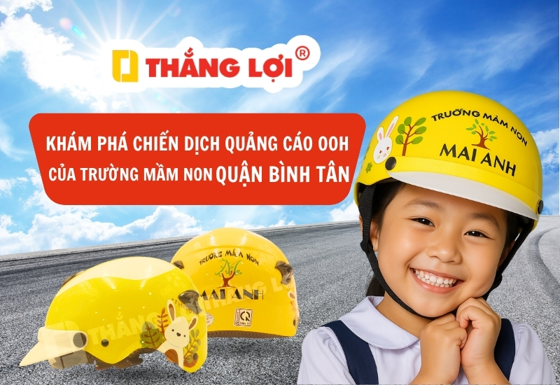 Khám phá cách quảng cáo OOH của trường mầm non quận Bình Tân
