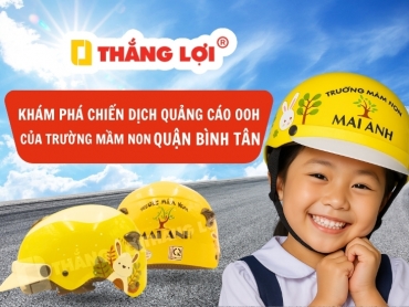 Khám phá cách quảng cáo OOH của trường mầm non quận Bình Tân
