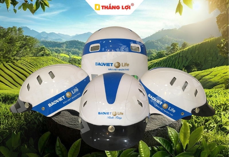 Mũ bảo hiểm nửa đầu Bảo Việt Life