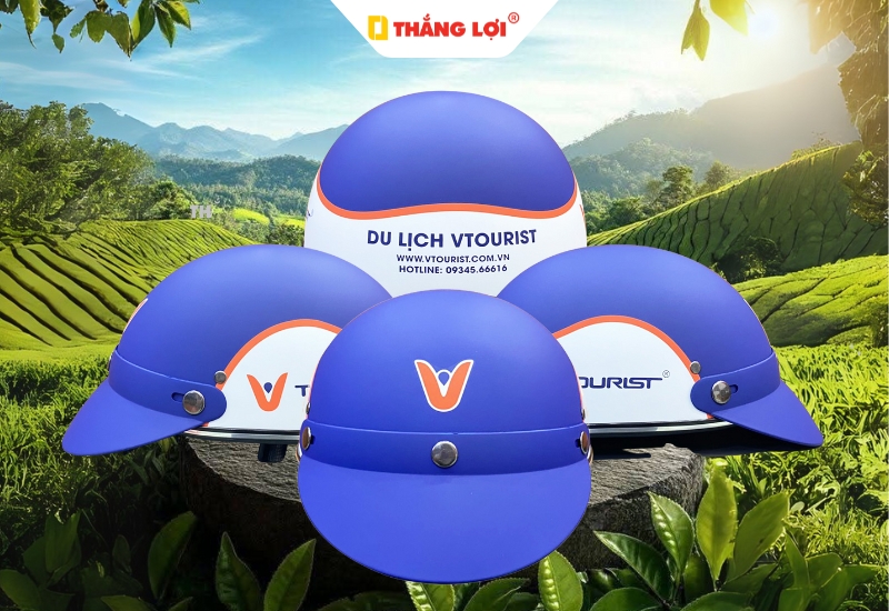 Nón bảo hiểm nửa đầu V TOURIST