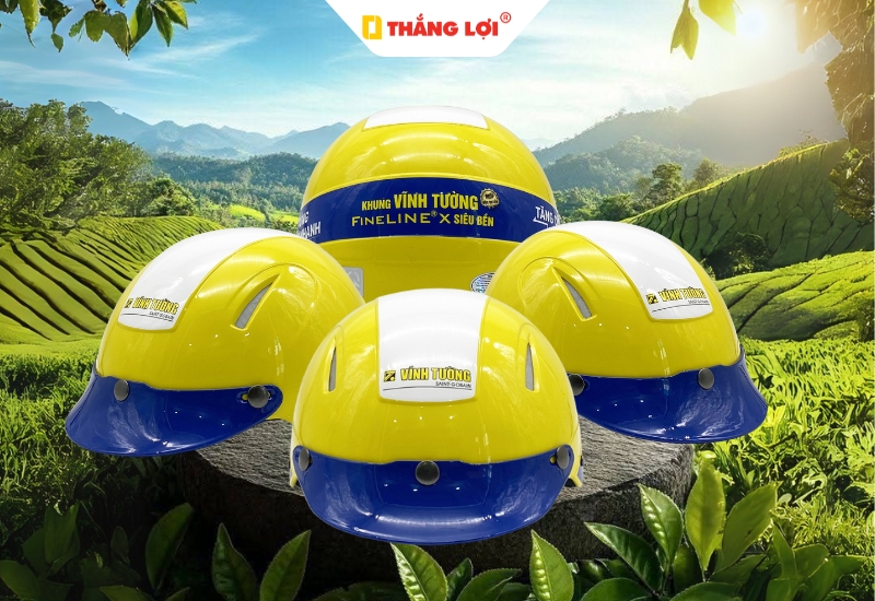 Nón Bảo Hiểm Nửa Đầu Vĩnh Tường