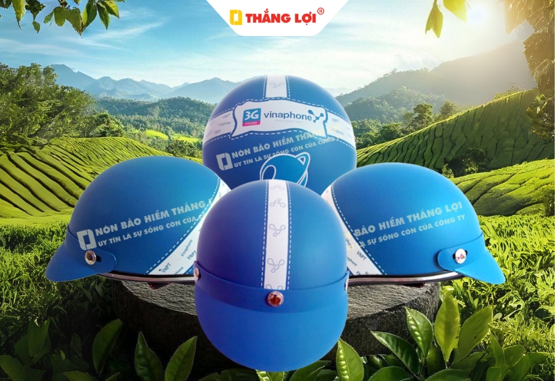 Nón Bảo Hiểm Nửa Đầu VNPT 3G