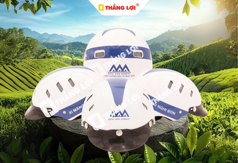 Mũ bảo hiểm nửa đầu Xi Măng Nghi Sơn