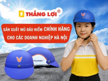 Xưởng sản xuất mũ bảo hiểm cho các doanh nghiệp Hà Nội