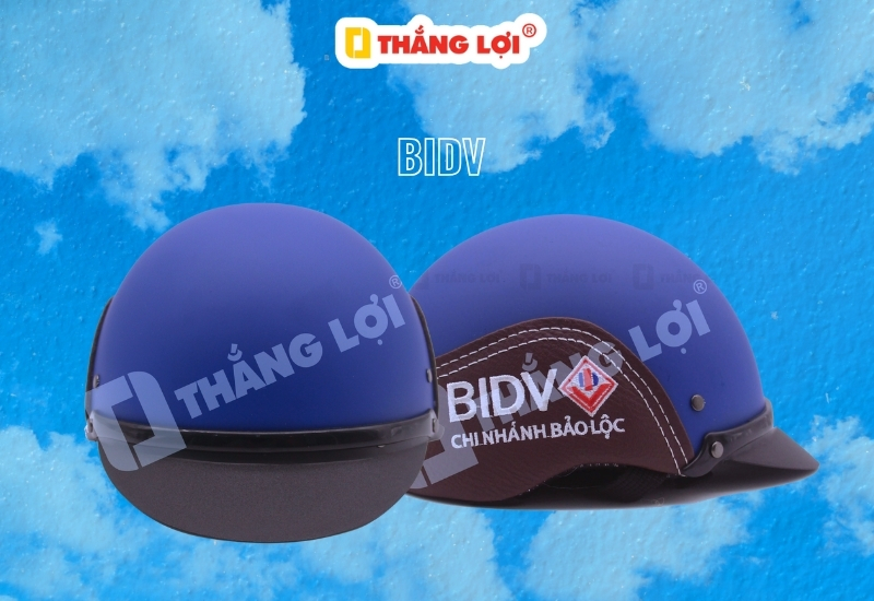 Nón bảo hiểm ngân hàng BIDV chi nhánh bảo lộc