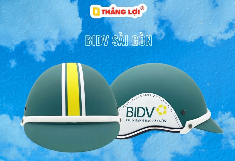 Nón bảo hiểm ngân hàng BIDV chi nhánh sài gòn