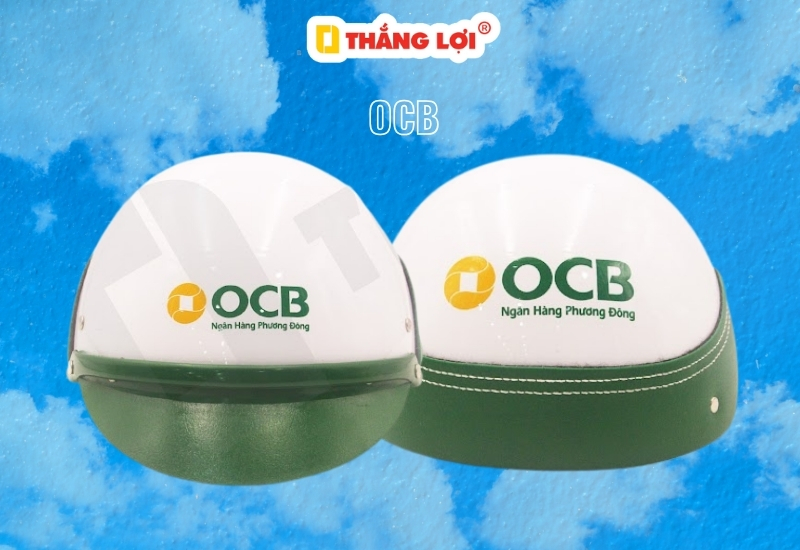Nón bảo hiểm ngân hàng OCB