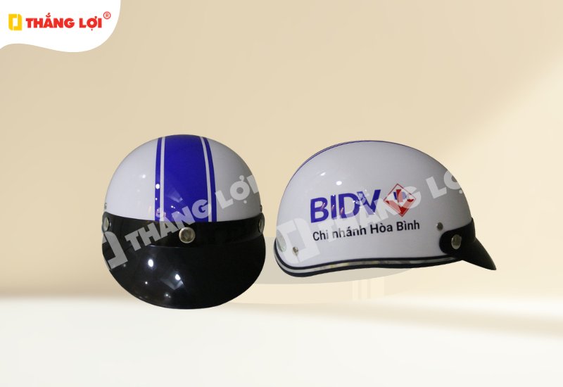 sản xuất nón bảo hiểm ngân hàng