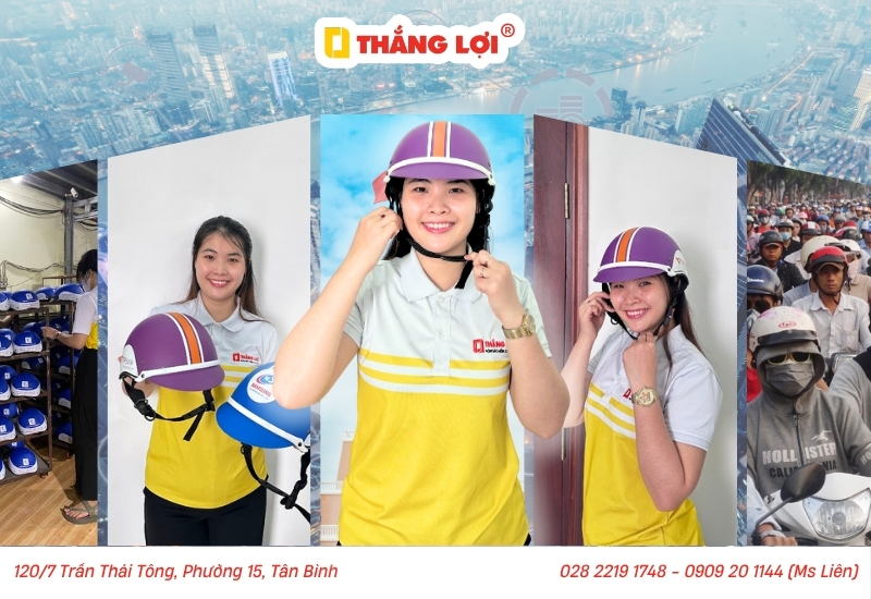 Tại sao các ngân hàng thưởng sử dụng nón bảo hiểm in logo thương hiệu?