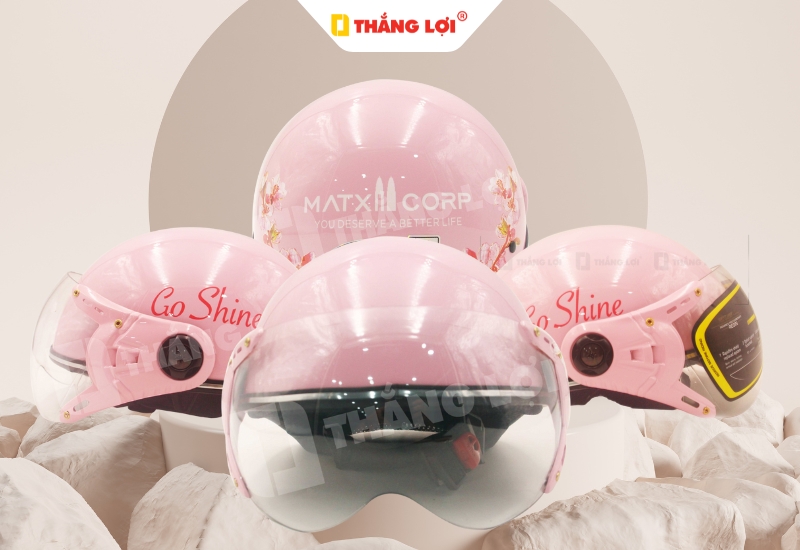 Nón bảo hiểm quà tặng Matxi Corp