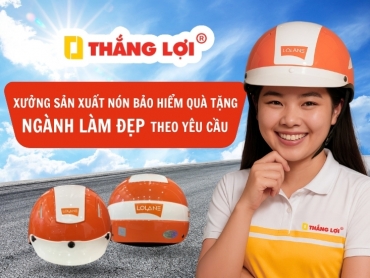 Xưởng sản xuất nón bảo hiểm ngành làm đẹp theo yêu cầu