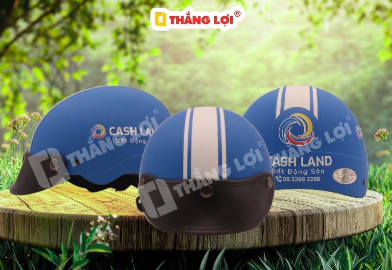 Nón bảo hiểm BĐS CASH LAND