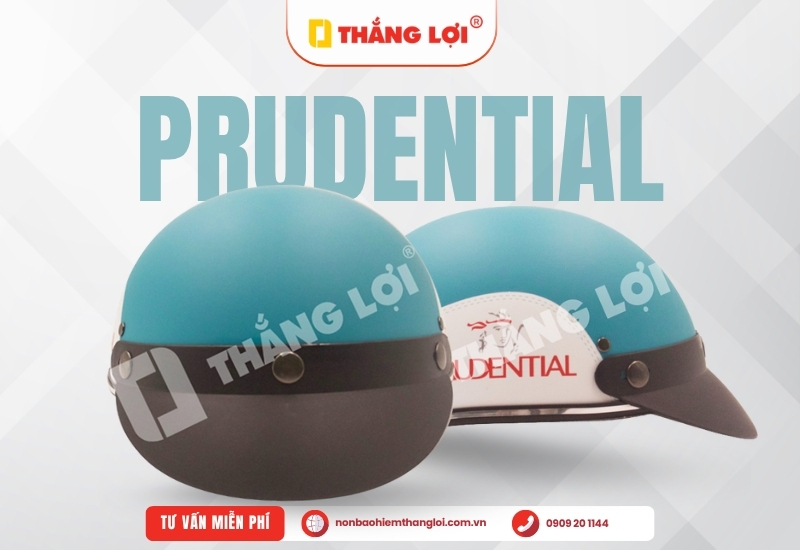 Sản xuất nón bảo hiệm quận 4 cho tập đoàn tài chính prudential