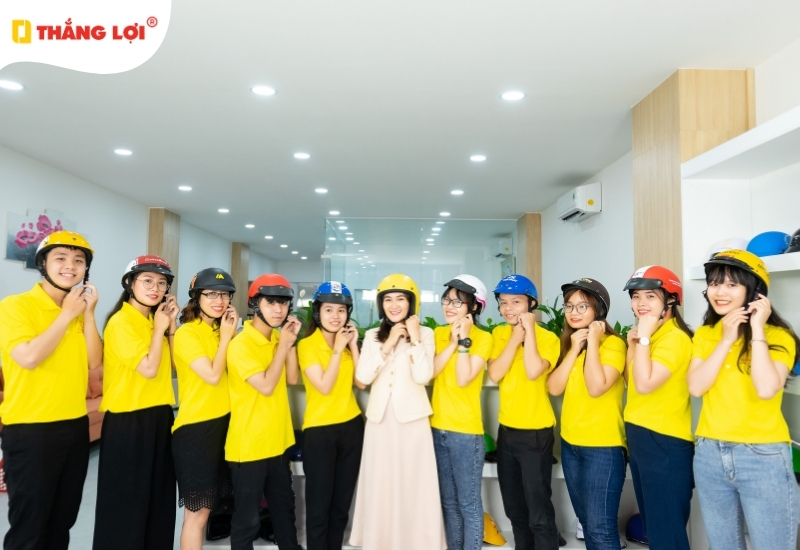 xưởng sản xuất nón bảo hiểm quận 4 chính hãng, uy tín