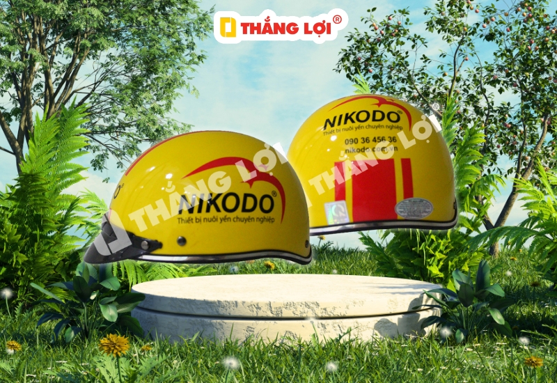 Nón bảo hiểm nửa đầu Nikodo