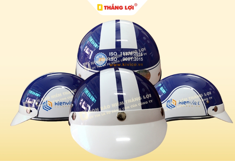Nón bảo hiểm nửa đầu thương hiệu Kiến Việt