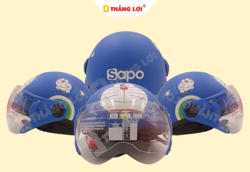 Nón bảo hiểm trẻ em cho phần mềm quản lý bán hàng Sapo