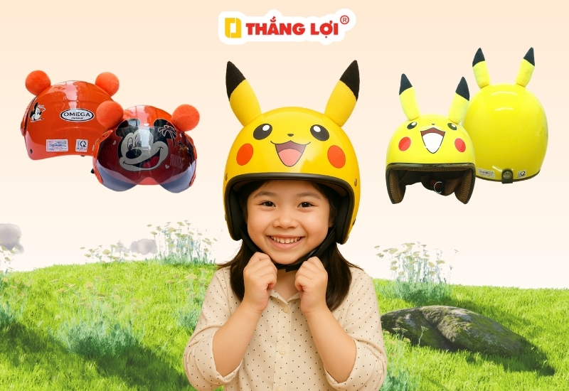 Xưởng sản xuất nón bảo hiểm trẻ em GIÁ RẺ theo yêu cầu