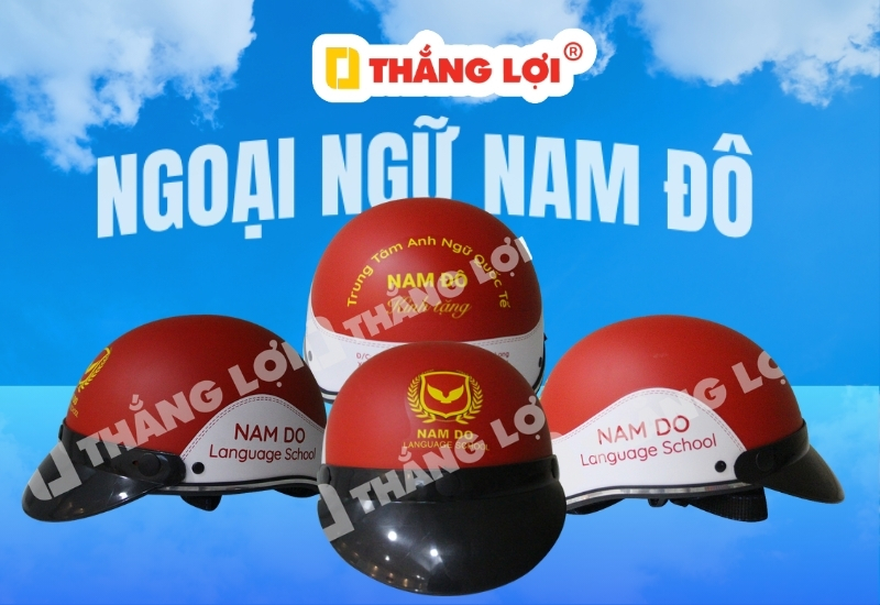 Nón bảo hiểm ngoại ngữ Nam Đô