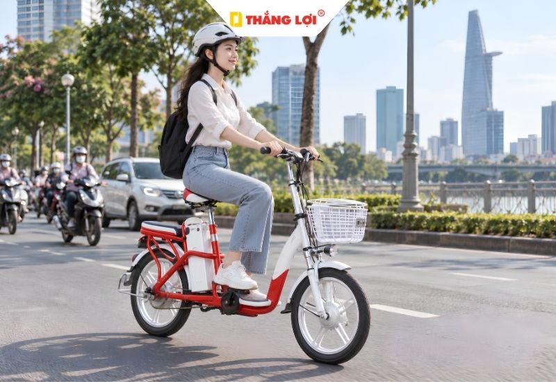 Xe đạp điện có phải đội mũ bảo hiểm không theo quy định 2026