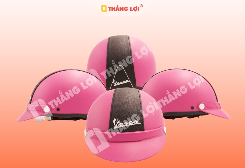 Nón bảo hiểm nửa đầu cho công ty bán lẻ xe máy Vespa